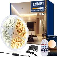 Striscia LED 10M Bianca Dimmerabile, 3000K-6500K D