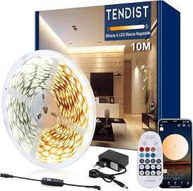 Striscia LED 10M Bianca Dimmerabile, 3000K-6500K D