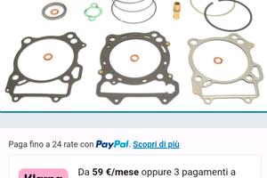 Gruppo termico Athena big bore 435 Drz 400