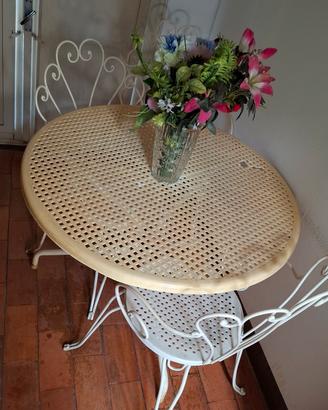 Sedie e Tavolo da giardino/terrazzo