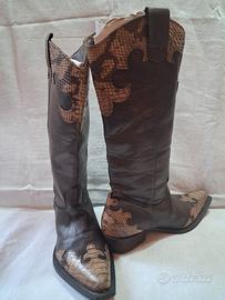 stivali cowboy anni 70