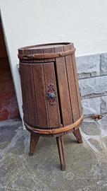 Botte porta bottiglie in legno