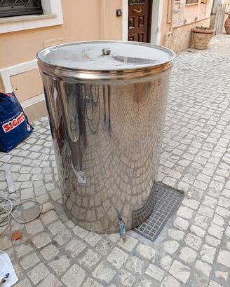 serbatoio in acciaio per alimenti 400 LT