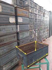 CASSETTE IN FERRO 45 x 30 x H 20