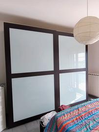 Camera Completa Letto Comodini Armadio Como'