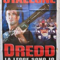 Dredd, Sylvester Stallone, 1995, original cinema. 
