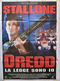 Dredd, Sylvester Stallone, 1995, original cinema. 