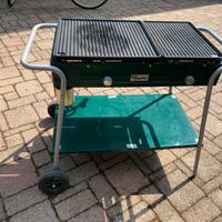 Barbecue a gas griglia grigliata