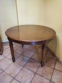 Tavolo rotondo allungabile