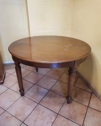 Tavolo rotondo allungabile