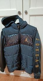 NIKE Jordan Jr 2 Fer/ Piumino nero oro