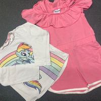 2 pezzi abbigliamento bambina 18/24 mesi