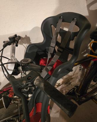 Seggiolino manubrio bici Belelli