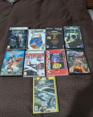 Lotto giochi PC misti