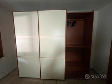 Armadio 270×250 cm con ante scorrevoli
