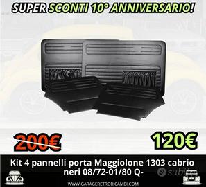 VW MAGGIOLINO MAGGIOLONE CABRIO KIT PANNELLI PORTE