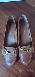 mocassini Franca num 37.5 vera pelle 
