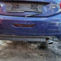 PEUGEOT 208 ANNO 2012 - PARAURTI POSTERIORE