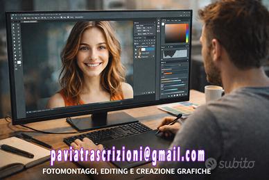 Grafico editing foto e video