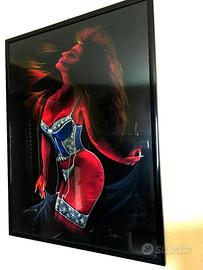 Dipinto 93x73 a mano sulla tela