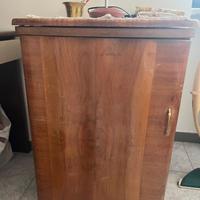 Mobile in Legno anni 60 macchina da cucire Singer