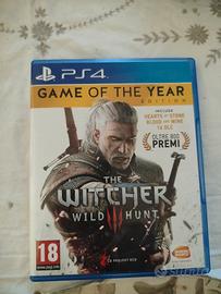 The Witcher 3 Game of the Year Edition PS4 ITA