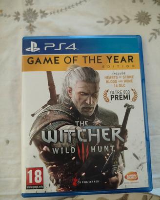 The Witcher 3 Game of the Year Edition PS4 ITA