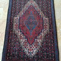 Tappeto tribale persiano Sanandaj, 109x73 cm