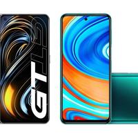 SMARTPHONE REALME GT 5G + XIAOMI REDMI NOTE 9 PRO