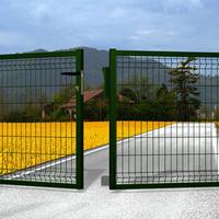 CANCELLO DUE ANTE COLORE ANTRACITE