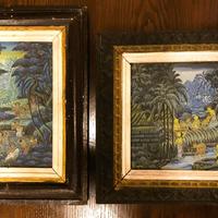 Due quadri originali balinesi Vintage