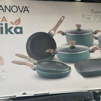 Set pentole e padelle Petra Unica 11 pezzi