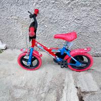 bicicletta spiderman