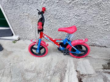 bicicletta spiderman