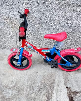 bicicletta spiderman
