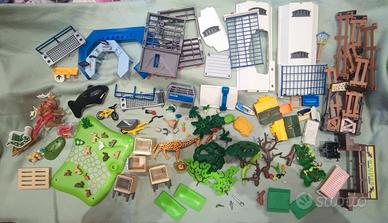 Playmobil lotto pezzi vari x ricambi, animali 