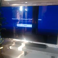 TV HISENSE 75 POLLICI DISPLAY ROTTO