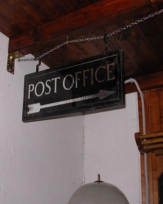insegna post office