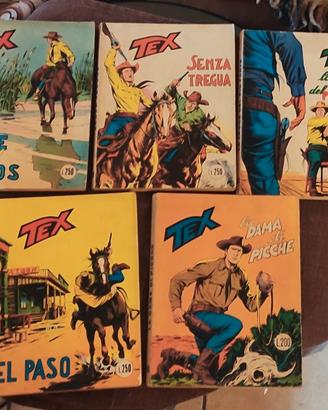 FumettiTex  serie Gigante prima ed  nr 116 al 120 