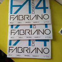 3 Album Fabriano lisci F4