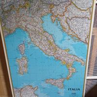 2 poster-mappa Italia e Europa 