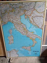 2 poster-mappa Italia e Europa 