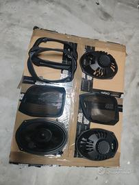 casse borse Harley touring Rockford fosgate 