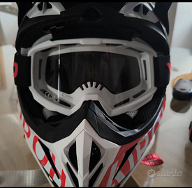 Casco Airoh AVIATOR ACE AMAZE Rosso Lucido