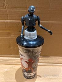 Bicchiere Star wars - Rogue one + K-2SO