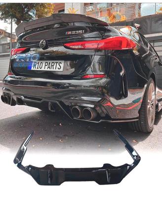 DIFFUSORE BMW F44 NERO LUCIDO