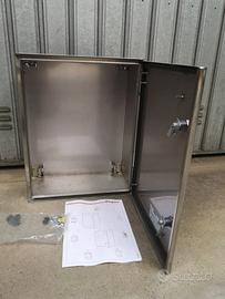 QUADRO ACCIAIO INOX 60X40X20 CIRCA  A 55€