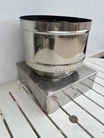 Terminale circolare 4 venti per canne fumarie