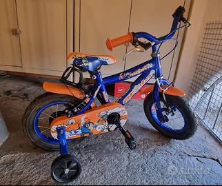 Bicicletta bimbo Atala 12" con rotelle rimovibili
