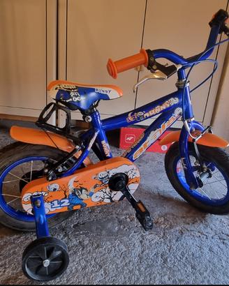 Bicicletta bimbo Atala 12" con rotelle rimovibili